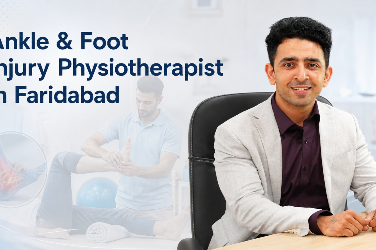 Ankle & Foot Injury Physiotherapist in Faridabad