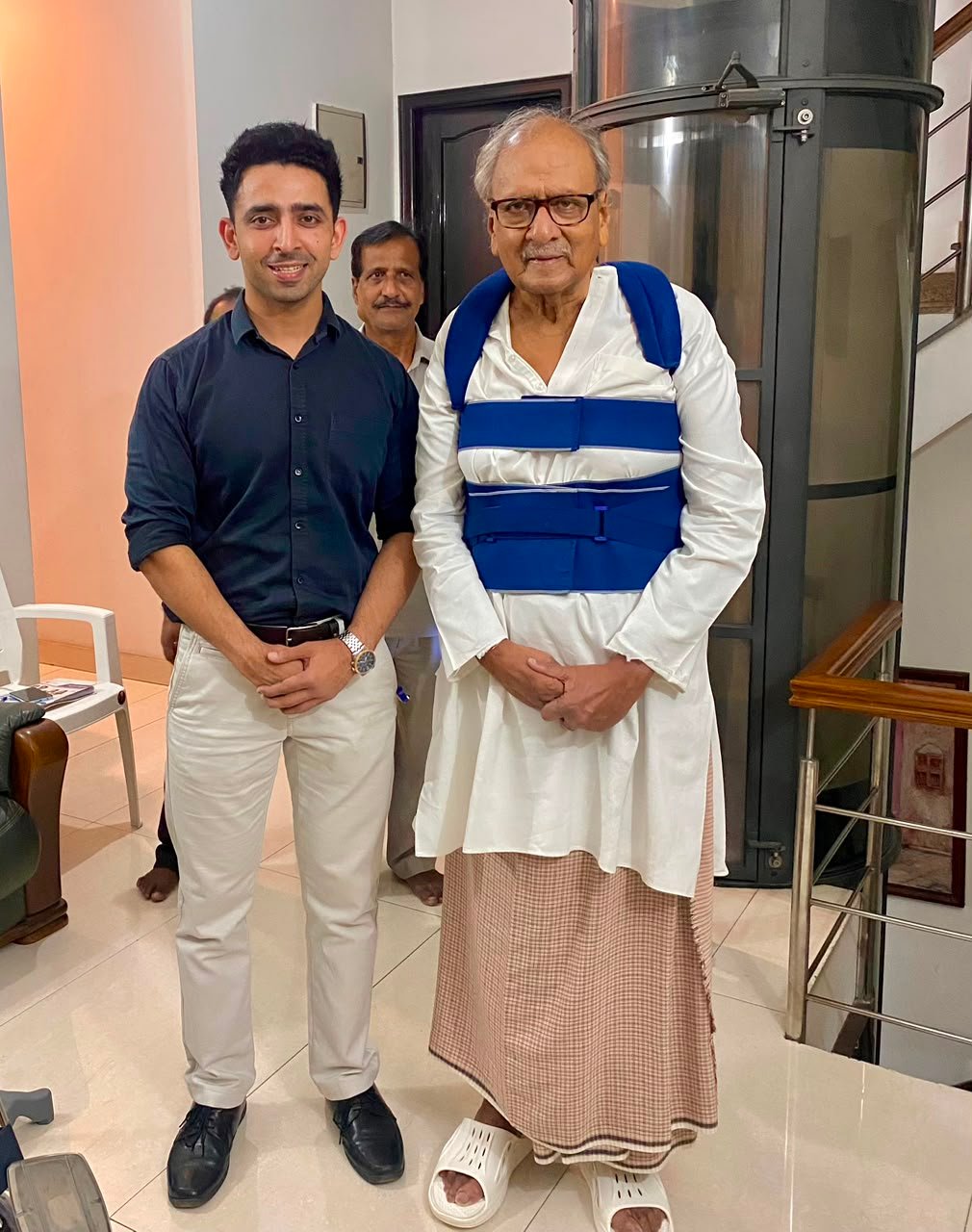 Dr. Sandeep Hooda with Celebrity 10