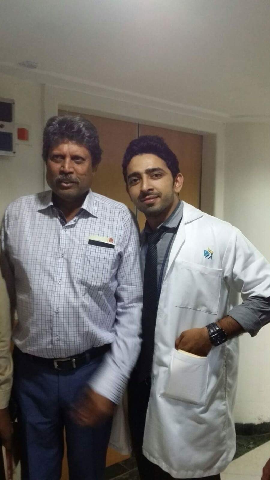 Dr. Sandeep Hooda with Celebrity 02