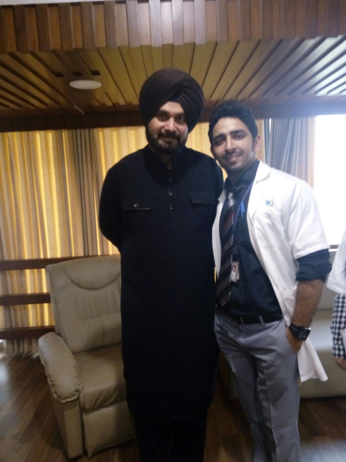 Dr. Sandeep Hooda with Celebrity 01